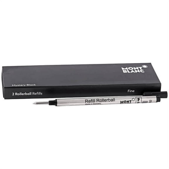 Montblanc 2 Rollerball Refills - Mystery Black