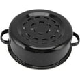 thumbnail image 3 of Covered Round Roaster, Non Stick Roasting Pan With Lid and Shelf,Enamel Broiler Pan (24cm), 3 of 5