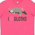 thumbnail image 4 of Inktastic I Love Sloths Youth T-Shirt, 4 of 5