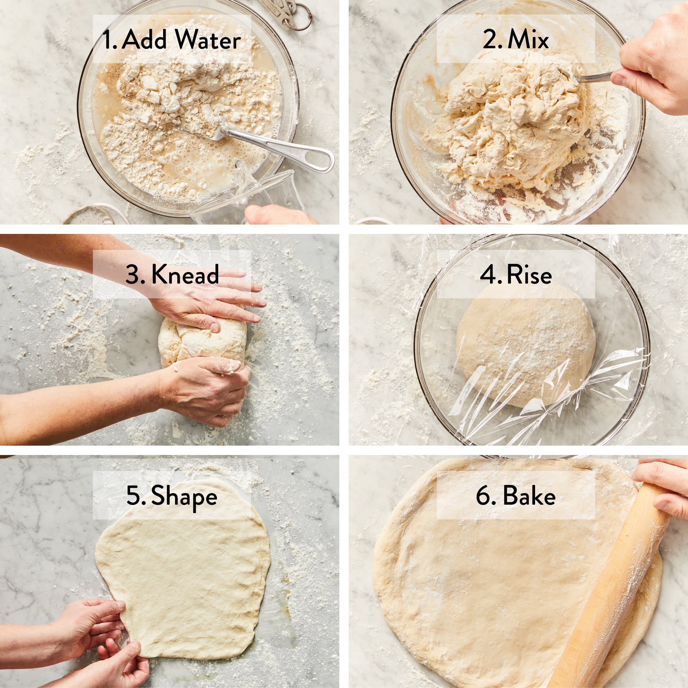 DeLallo Pizza Dough Kit, Made in Italy with 00 Flour, Non-GMO, 17.6 oz Bag