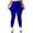 Blue, variant on Fiaer Lined Leggings Women Black Thickened Yoga Pants Stretch Plus Size Warm Thermal High Waisted Trousers XL
