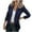 Navy, variant on Womens Blazer Suit Open Front Cardigan Long Sleeve Blazer Jacket with Pockets Casual Solid Black Blazers Ladies Wedding Guest Elegant Outfit Business Office Work Blazer