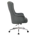 thumbnail image 3 of Chaise de Bureau Ariel en Tissu Klein Fusain Semi-Assemblée, 3 of 7