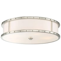 49W 1 Led Flush Mount In Transitional Style 6 Inches Tall By 20.25 Inches Wide-Brushed Nickel Finish Minka Lavery 1827-84-L