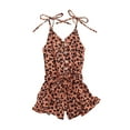 thumbnail image 1 of Combinaison une Pièce Sans Manches pour Filles, Motif Camisole Imprimée, Shorts, 1 of 9