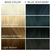 ARCTIC FOX Vegan and Cruelty-Free Semi-Permanent Hair Color Dye (4 Fl Oz, BLUE JEAN BABY)