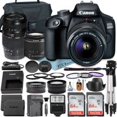 thumbnail image 1 of Canon EOS 4000D / Rebel T100 Appareil Photo Reflex Numérique avec Objectif 18-55mm & Tamron AF 70-300mm + 2 Cartes Mémoire SanDisk 64 Go + Étui + Trépied + Grand Angle + Ensemble d'Accessoires ZeeTech, 1 of 1