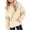 Beige, variant on Lorytime Christmas Hoodies for Girls Boys Printed Sweatshirt Long Sleeve Tops with Pocket Drop Shoulder Pullover Purple