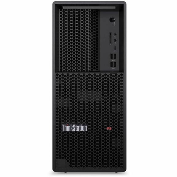 Lenovo ThinkStation P3 Gen 2 30HS000LUS Workstation, 1 x Intel Core Ultra 7 2nd Gen 265, vPro Technology, 32 GB, 1 TB SSD, Tower, Black