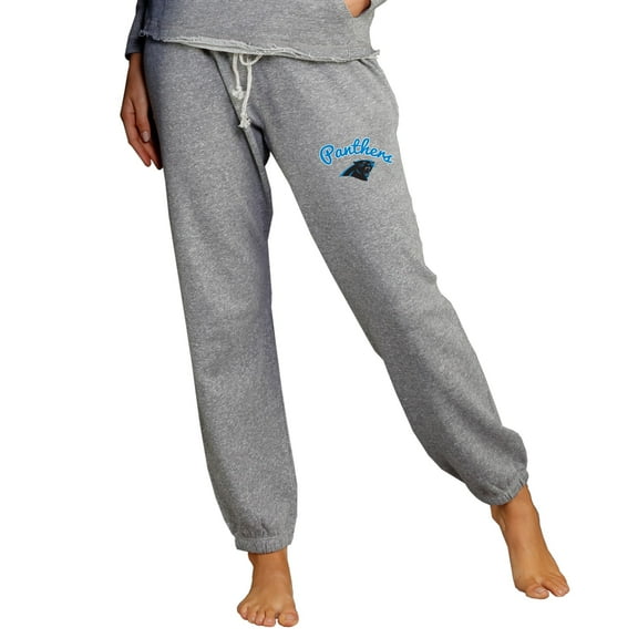 Women's Concepts Sport Gray Carolina Panthers Mainstream Knit Jogger Pants