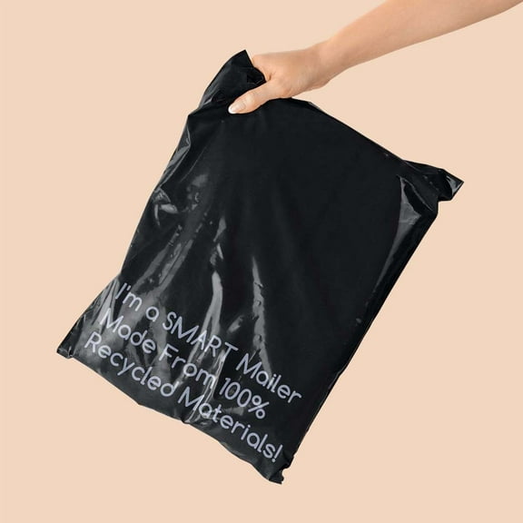 100% Recycled Poly Mailers Eco-Friendly Shipping Envelopes | Smart Shipping Supply