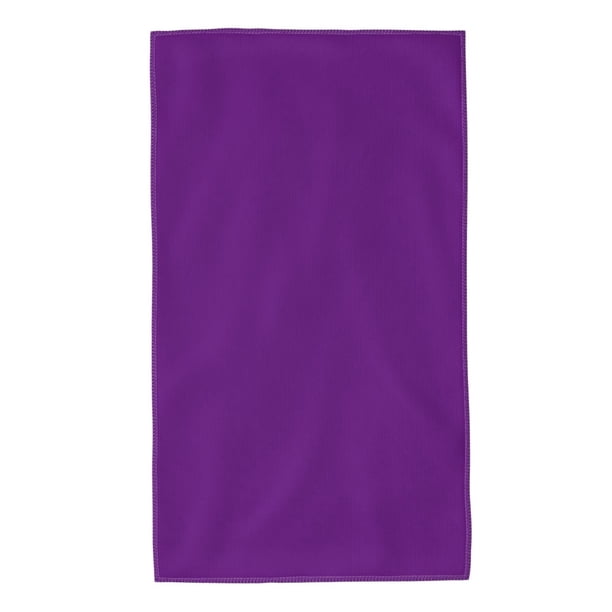 Balery Purple Toalla de Microfibra Premium con Estampado – 27.5x16 pulgadas, Alta Absorción, Suave y Aterciopelada, Secado Rápido