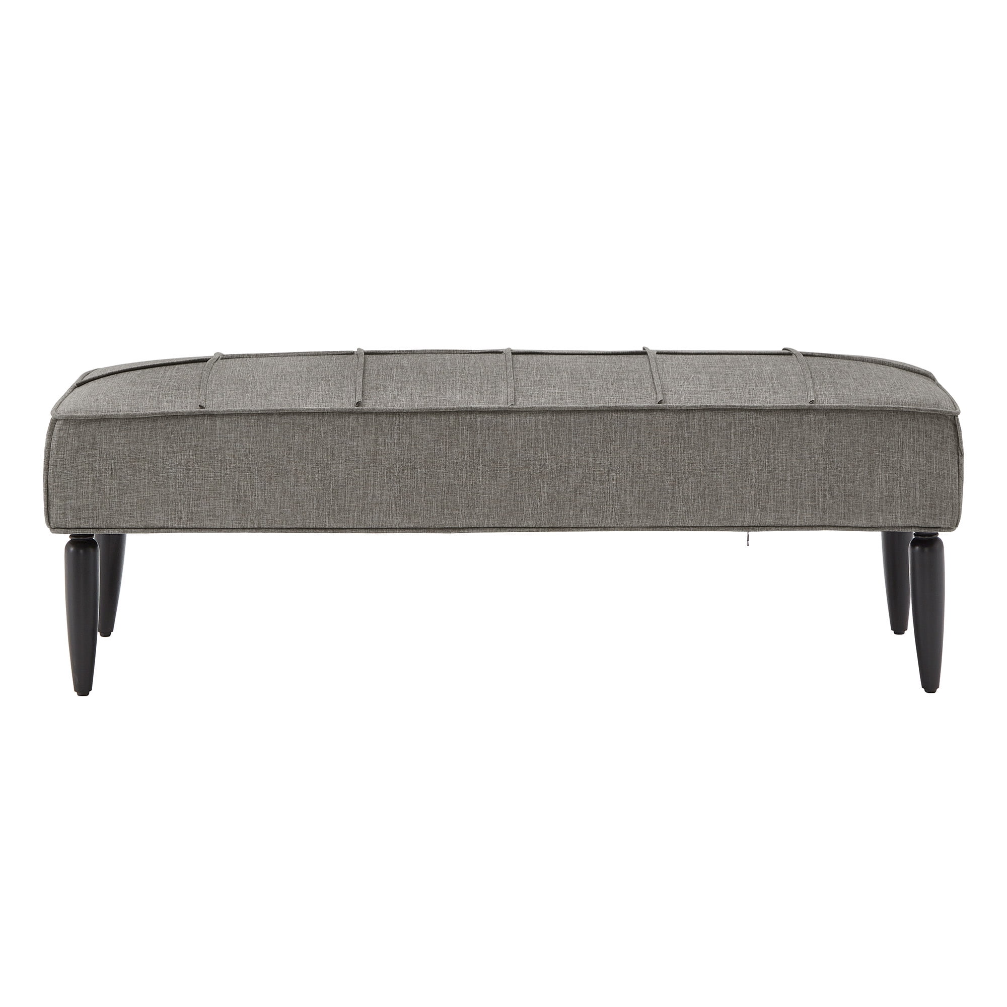 Weston Home Marcel Upholstered Bench, Gray