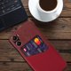 thumbnail image 4 of KAIYANG Funda de tela con textura para vivo V29e (global) 5G/Y200 (India) 5G, venta al por mayor, estilo C vivo Y200 (India) 5G, color rojo, 4 of 4