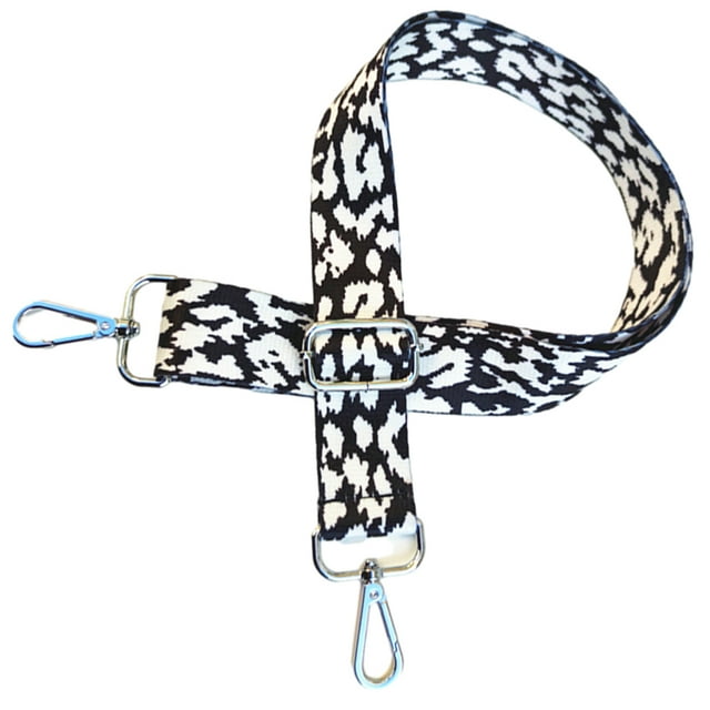 pitrice Durable Nylon Bag Strap Wide And Adjustable Belt For Female Messenger Bags Elastic And Adjustable 53 silver
