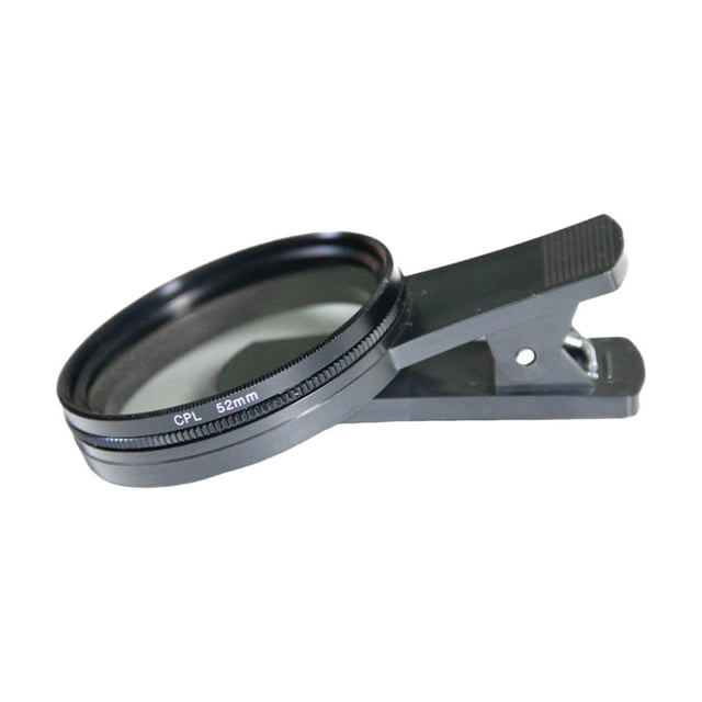 Lente universal de los accesorios CPL de la fotografía del teléfono de 52m m CPL