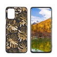 thumbnail image 1 of Botanical-Gold-Floral-38 Phone Case, Degined for LG Q52 Case Men Women, Flexible Silicone Shockproof Case for LG Q52, 1 of 1