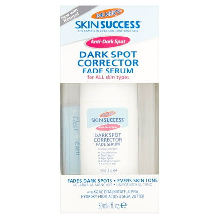 Palmer's Skin Success Anti-Dark Spot Dark Spot Corrector Fade Serum For ALL Skin Types, 1.0 FL (Best Skin Lightening Serum For Dark Skin)