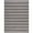 Black/Ivory, variant on SAFAVIEH Montauk Elizabeth Striped Cotton Area Rug, Black/Ivory, 8' x 10'