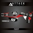 thumbnail image 3 of Attack Graphics Custom Fury Complete Bike Graphics Kit for Honda CRF250R 2020, 3 of 3