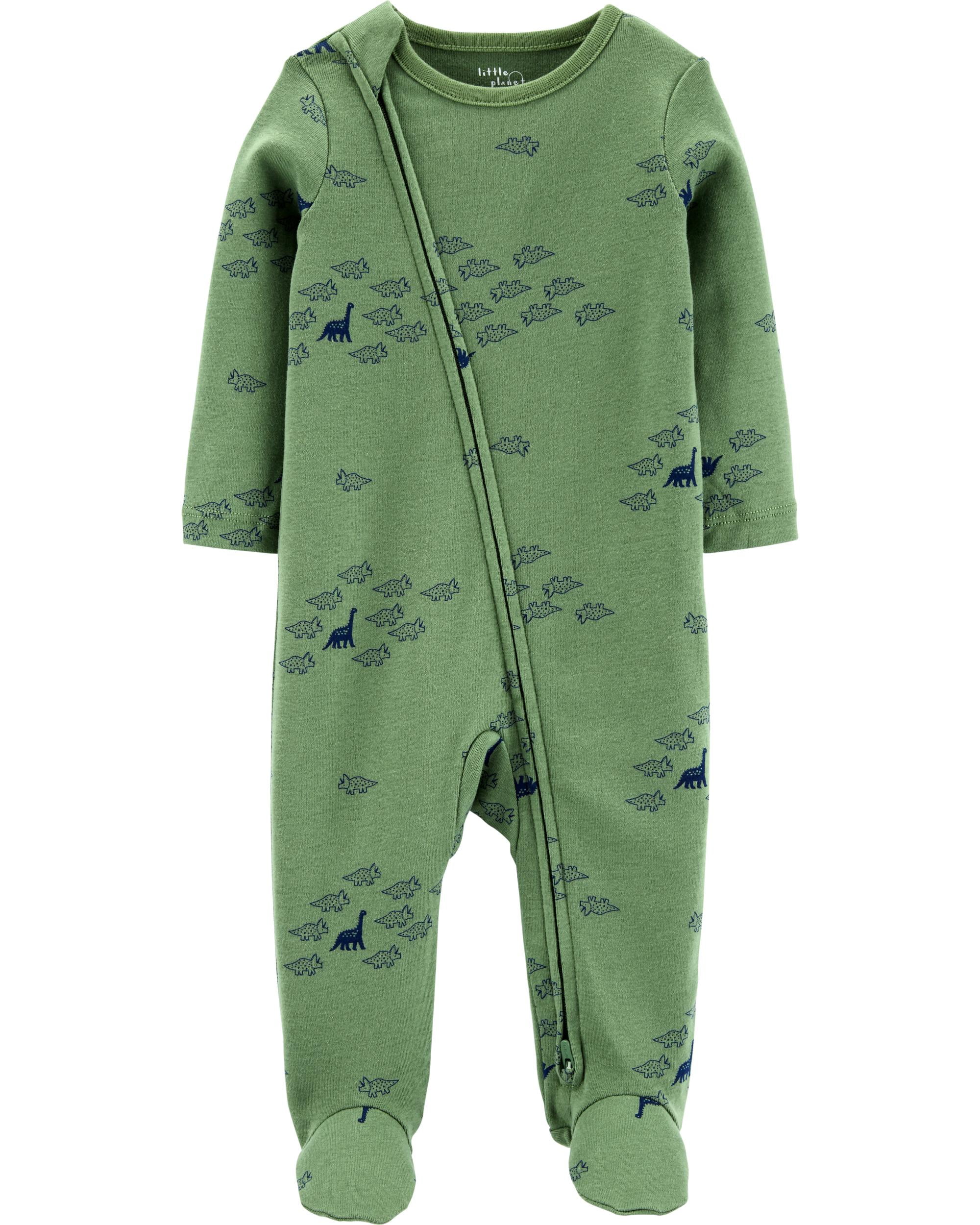 Little Organic by Carter's Baby Boy Interlock Cotton Zip Up