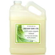 Dr Adorable - 7 lb - Australian Creamy Emu Oil - Triple Refined 100% Pure Organic Moisturizing Oil For Face Skin Hair