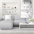 thumbnail image 4 of ArtToFrames 20" x 34" Bright Silver Picture Frame, 20x34 inch Silver Wood Poster Frame (WOM-4752), 4 of 8