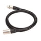 thumbnail image 3 of Cable de micrófono XLR macho a hembra Cable de sonido HiFi transparente Plug and Play de 4,9 pies para altavoces KTV cines en casa, 3 of 8