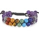 thumbnail image 1 of Pulsera de cuentas de chakras, pulsera de cristal curativa de los 7 chakras, pulsera de cuentas de piedra de yoga, pulsera de meditación, relajación y ansiedad., 1 of 5