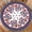 Blue - Patriotic Flower, variant on 4th of July Plaid Round Fitted Tablecloth with Elastic Patriotic Star Red White Blue Checkered Flag Table Cloth Decorative Washable Independence Table Cover Picnic Party Patio Home for 48"-52" Table