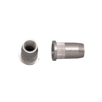 STAINLESS RIVET NUT INSERT, 3/8" UNC RH, 316 SS