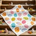 thumbnail image 4 of Aooww Soft Flannel Throw Blanket with Traditional Easter Bunny Patterns for Couch and Bed,G, 4 of 6