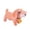 A004- Orange, variant on Electric Plush Toy, Walking Barking Tail Wagging Dachshund, Light Brown, 1 Pack For All Ages Play