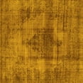 thumbnail image 1 of Ahgly Company Indoor Square Solid Yellow Modern Area Rugs, 6' Square, 1 of 4