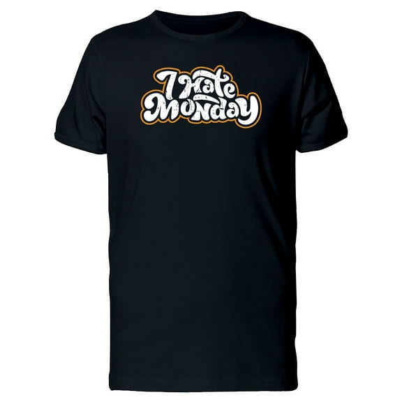 I Hate Monday Graffiti Art Tee Men's -Image by Shutterstock