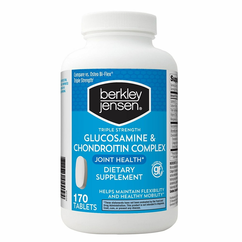 Berkley Jensen Triple Strength Glucosamine & Chondroitin Complex, 170