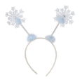 thumbnail image 2 of Party Central Club Pack of 12 Snowflake Christmas Bopper Headband Costume Accessories - One Size, 2 of 2