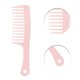 thumbnail image 3 of Ofertas Únicas 1 Pc Peine de Dientes Anchos Cómodo para Cabello Rizado y Fino de Plástico Rosa Claro, 3 of 3