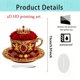 thumbnail image 2 of CaiYueKe Romantic Heart Teacup Acrylic Ornament Decorative Gift for Couples Valentine's Day Anniversary Wedding Home Decor Kitchen Desk Tabletop Decoration Love Present Souvenir Collectible, 2 of 9