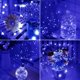 thumbnail image 4 of Cadena de luces LED 3M 30LED Alambre Micro luces de hadas Decoración navideña Cadena de luces AA Funciona con pilas para fiesta, jardín, Navidad, decoración del día de San Valentín, boda (azul) brillar Electrónica, 4 of 5