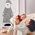 thumbnail image 3 of Christmas Felt Wall Hanging Calendar With Pockets Reusable Gray, 3 of 5