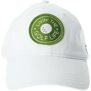 Golf Life - White Adjustable Mesh Hat