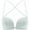 #971 White, variant on Felirenzacia Front Close Wireless Bralette with Adjustable Straps – Women’s Comfort Bra, Padded Smooth Fit for Everyday Wear