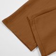 thumbnail image 3 of Yaoyar Summer Men's Lightweight Casual Pants Solid Color with Drawstring Elastic Waist Breathable Fabric for Warm Weather Long Trousers,L,Brown, 3 of 8
