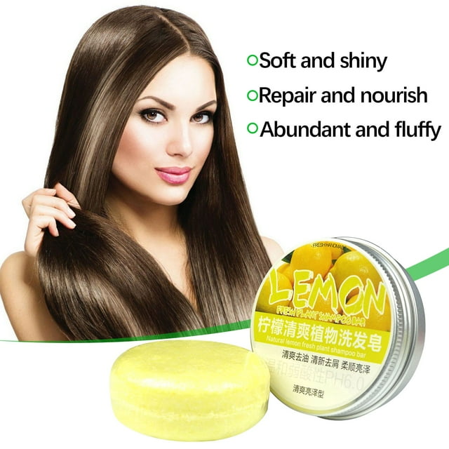 Fiudx Champú para Canas, Fórmula Vegetal Natural En Barra, Jabón Suave de Uso Diario, Champú de Nutrición Profunda, Cuidado Del Cuero Cabelludo y Salud Capilar, Solución Antiambiente, Ideal para Cana