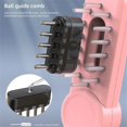 thumbnail image 2 of Peine de Masaje Eléctrico con Terapia de Luz, Cepillo para el Crecimiento del Cabello, Aplicador de Aceite Líquido Anticaída, Color Rosa., 2 of 8