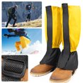 thumbnail image 4 of WDOplteas Polainas para Piernas para Hombres Y Mujeres Polainas Transpirables para Botas Nieve Polainas para Senderismo (amarillo), 4 of 9