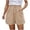 Beige, variant on Clearance Women's Hiking Shorts Athletic Outdoor Cargo Shorts for Women Running Summer Shorts with Pockets Today Sales Khaki,XXL