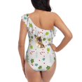 thumbnail image 5 of Honeii German Shepherd Dog for women's one-piece swimsuit featuring a chic one-shoulder design experience elegance and style in the water-Small, 5 of 6