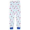 thumbnail image 3 of Sleep On It Boys 4PC Bamboo Snug Fit Pajama Sets ,Gray ,8, 3 of 7